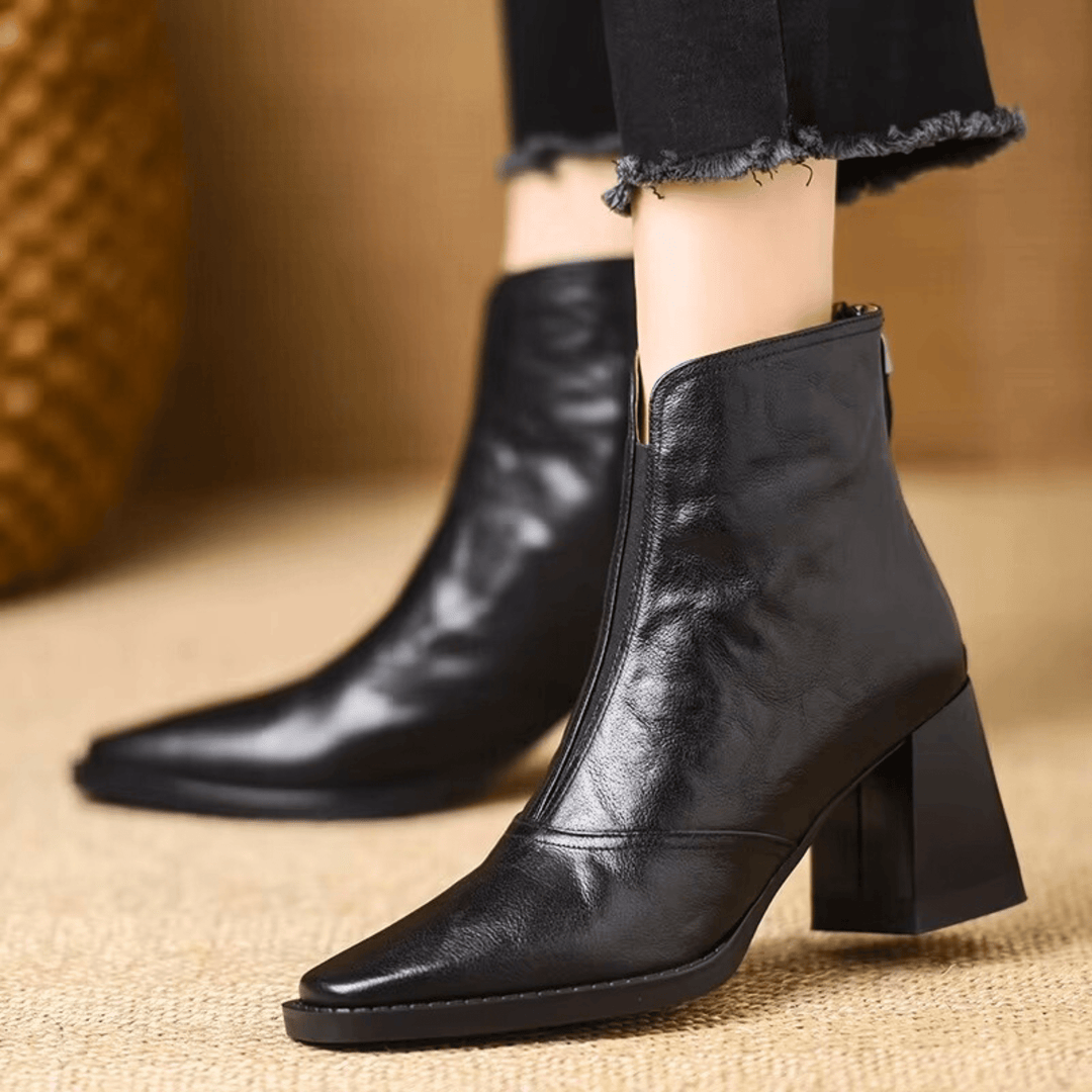 Vera | Leather Ankle Boots