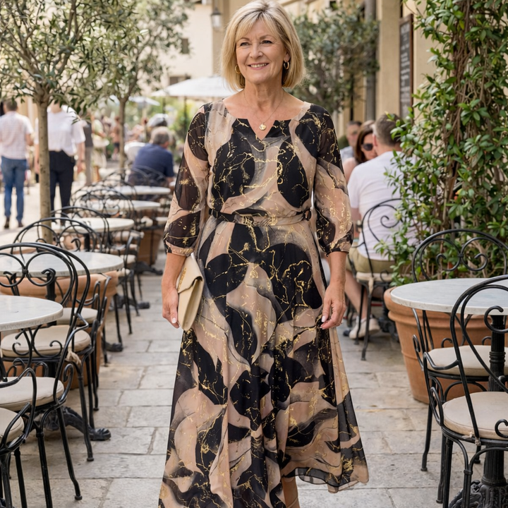 Celine | A-Line Maxi Dress