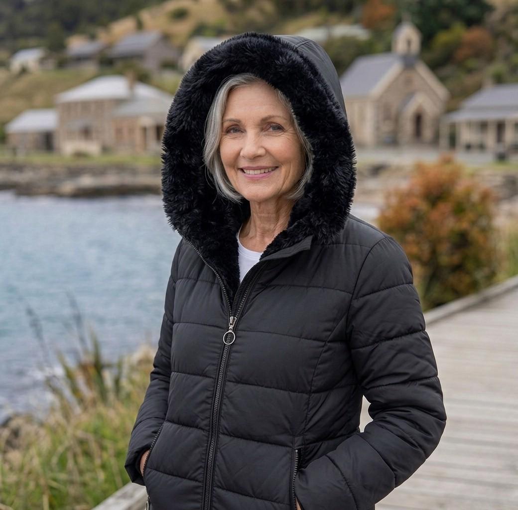 Bushland | Quilted A-Line Winter Coat