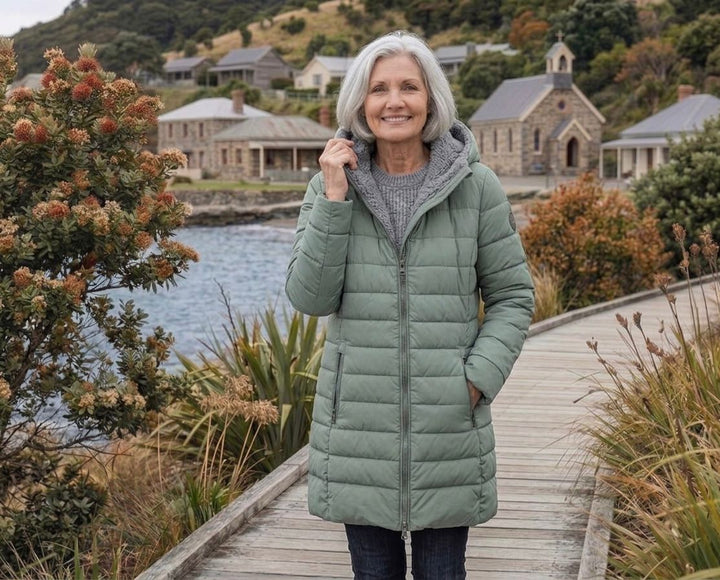 Bushland | Quilted A-Line Winter Coat
