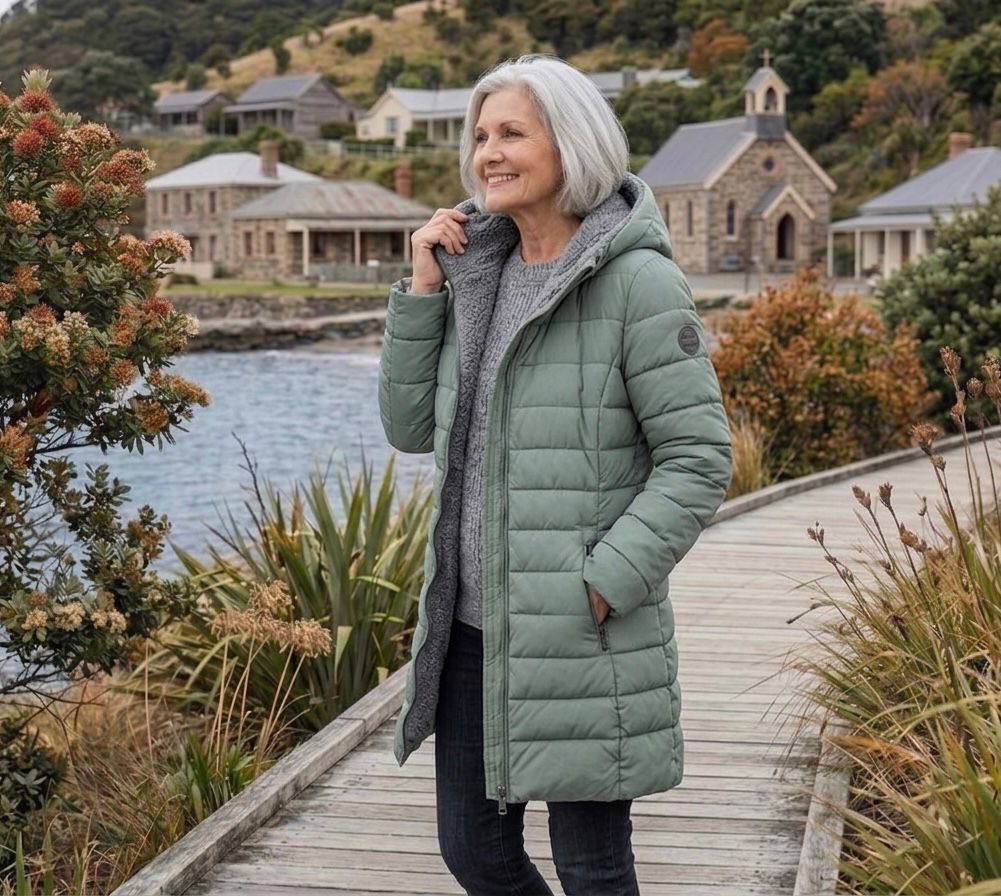 Bushland | Quilted A-Line Winter Coat