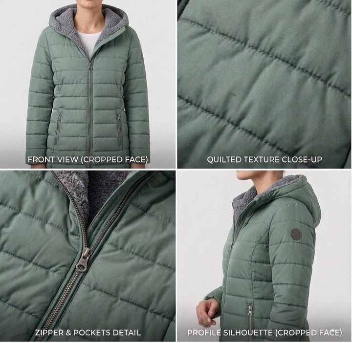 Bushland | Quilted A-Line Winter Coat