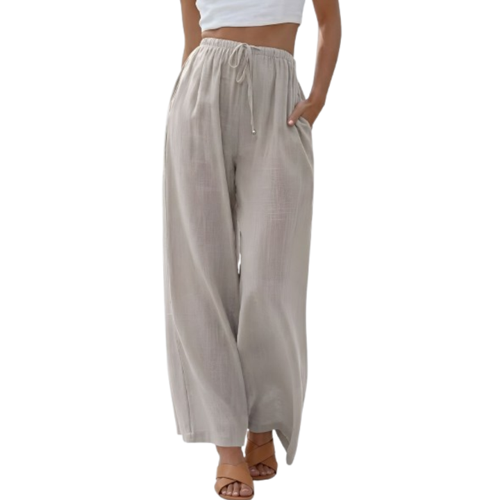 Isla | Soft Flow Linen Trousers