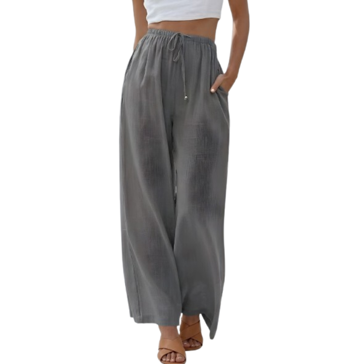 Isla | Soft Flow Linen Trousers