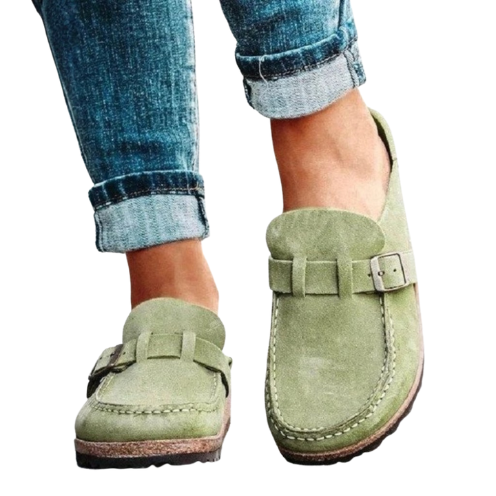 Maggie | Suede Comfort Clogs
