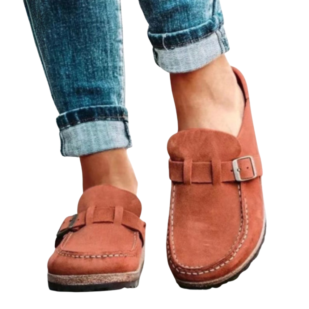 Maggie | Suede Comfort Clogs