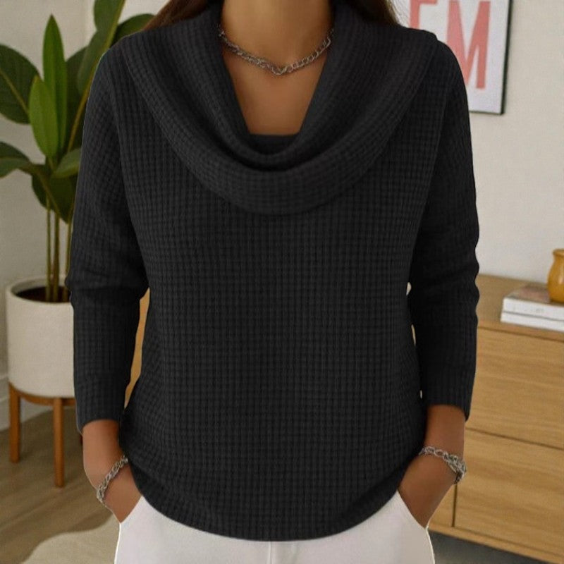 Amber | Soft Waffle Sweater