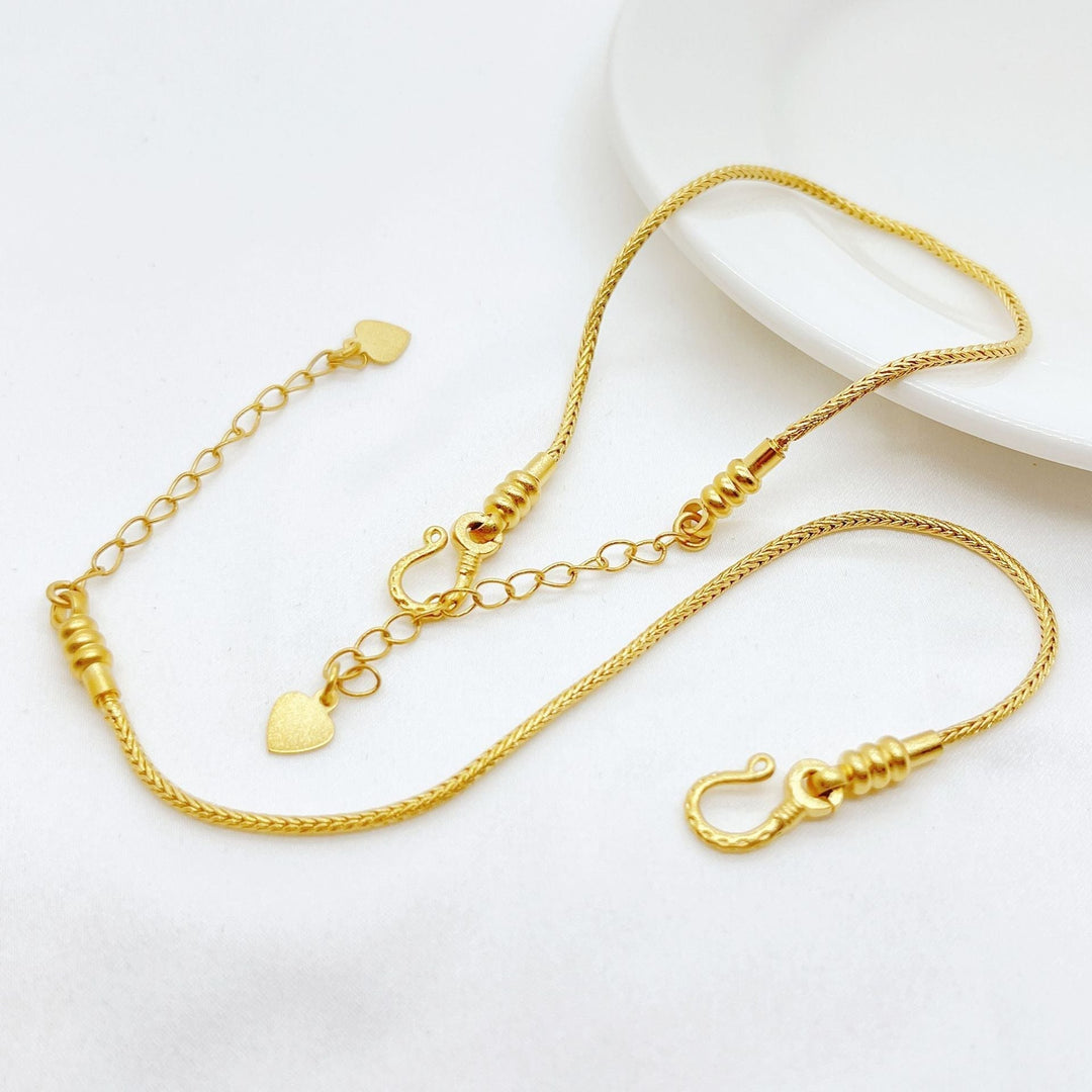 Isabella | Gold Braided Bracelet