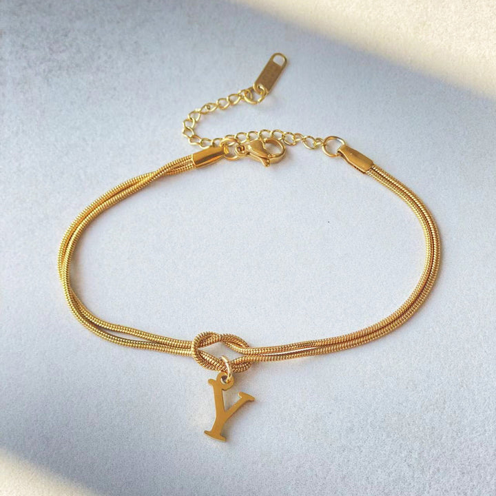 Initial Bracelet