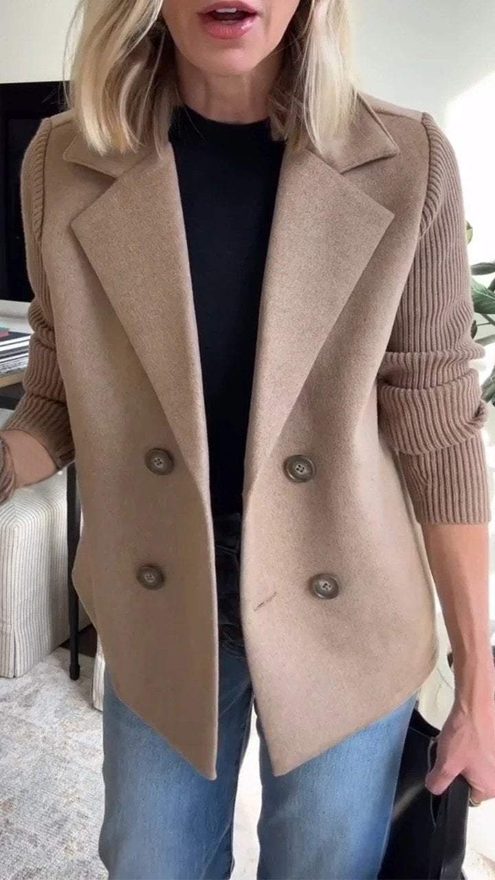 Amora | Tailored Contrast Blazer