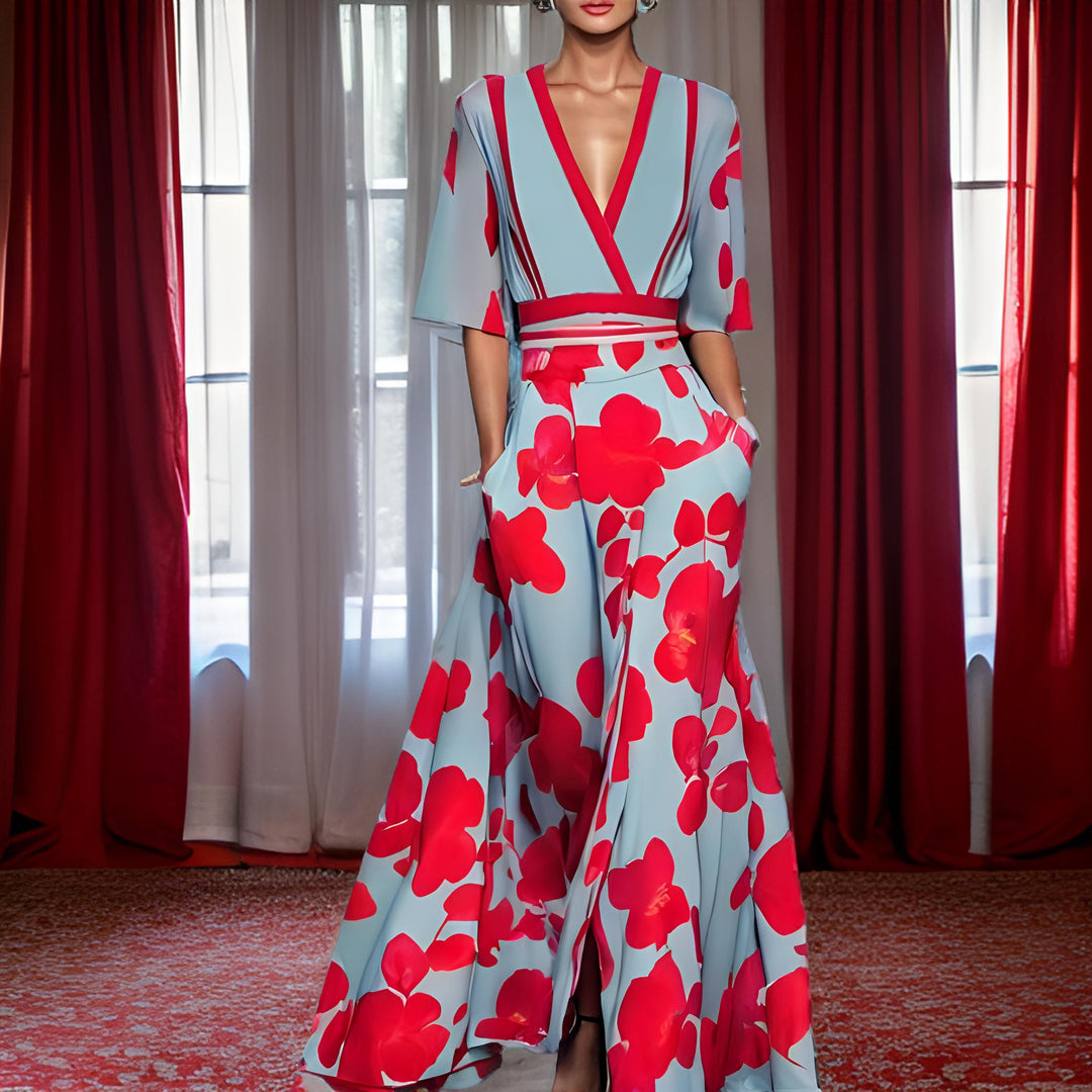 Lyna | Elegant Floral Dress