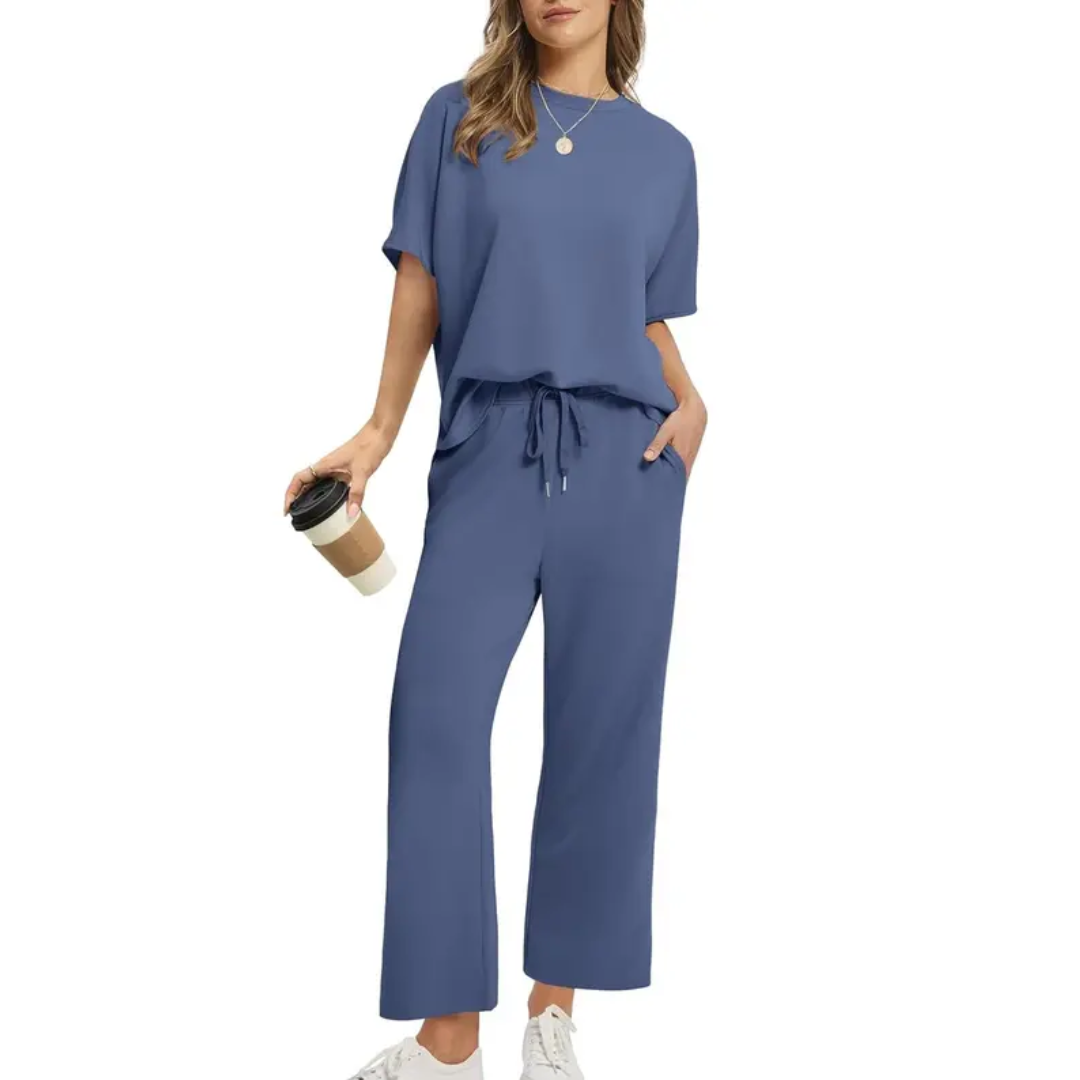 Brisa™ - Oversized Wide Leg Two Piece Set