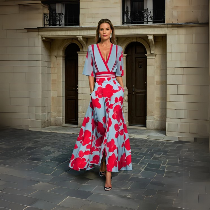 Lyna | Elegant Floral Dress
