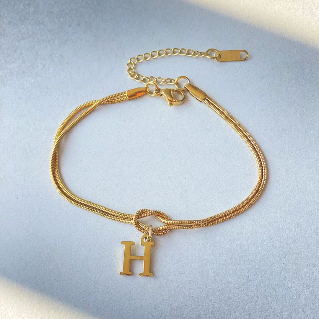Initial Bracelet