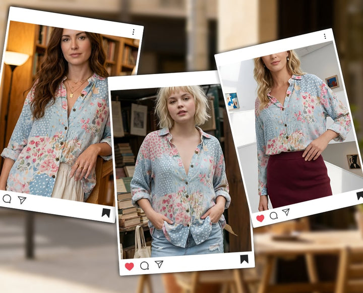 Florvex | Refined Patchwork Shirt