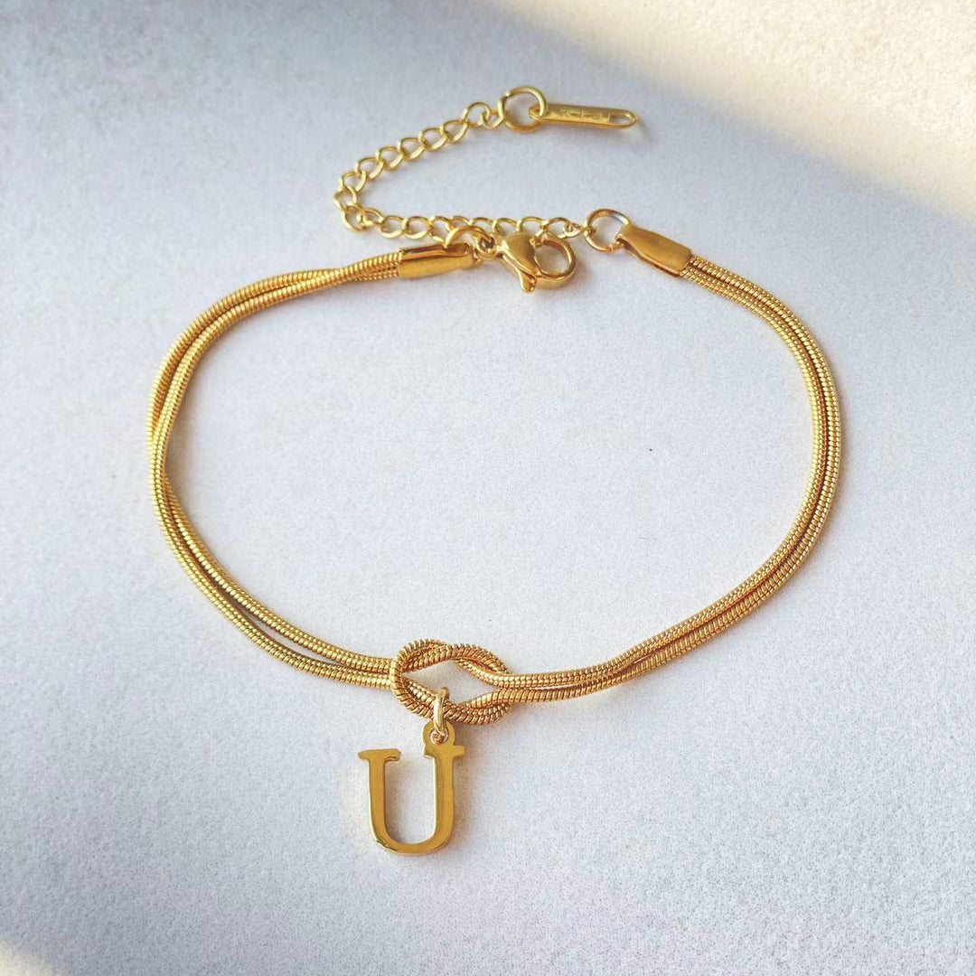 Initial Bracelet