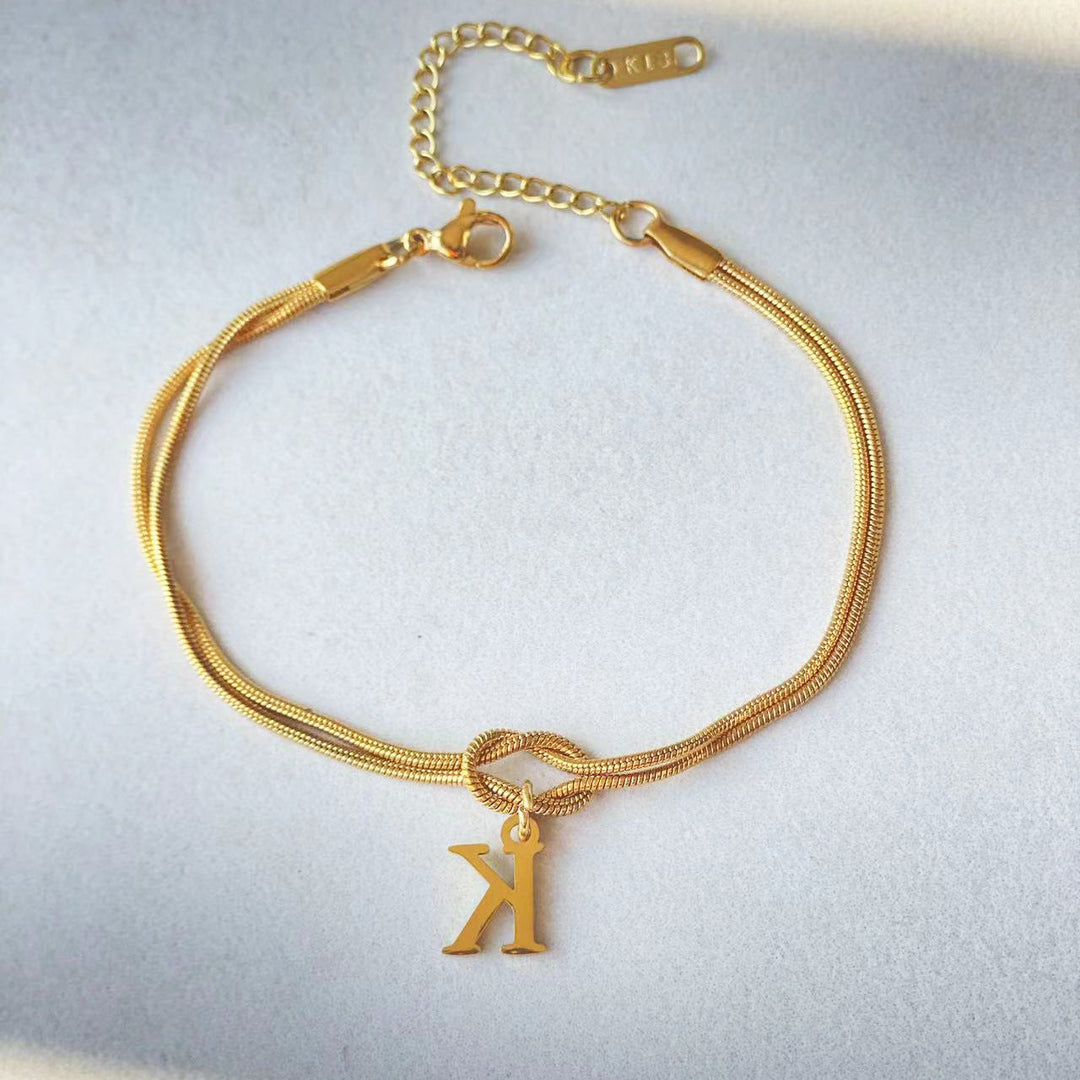 Initial Bracelet