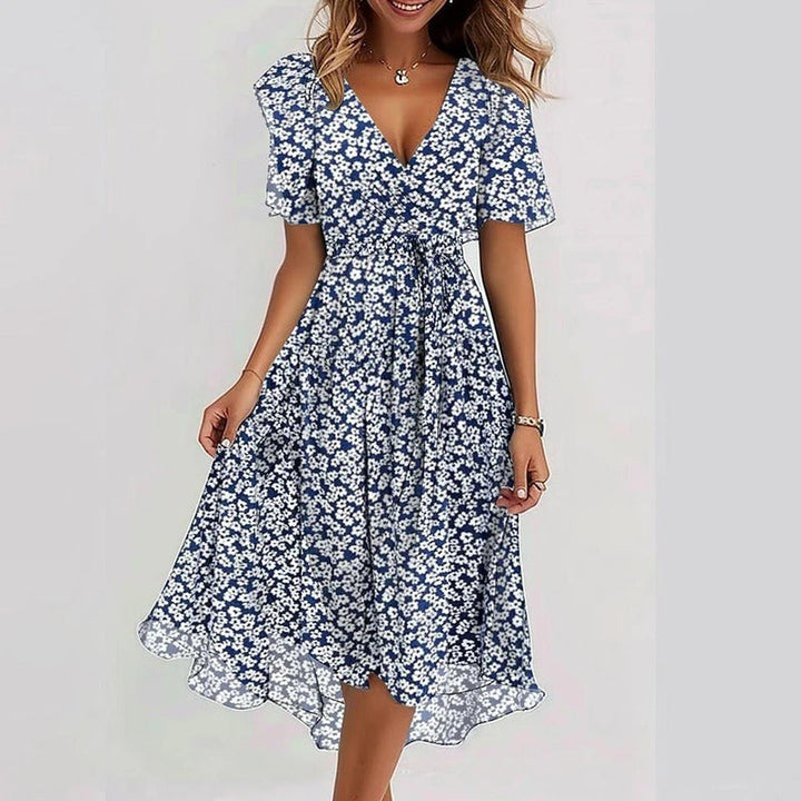 Georgia | Elegant Colourful Dress