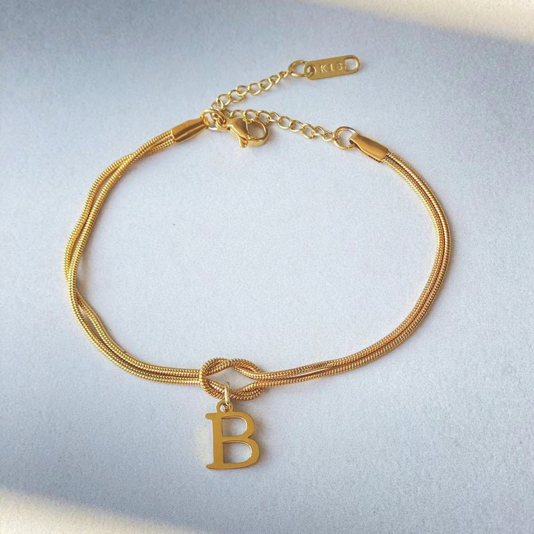 Initial Bracelet