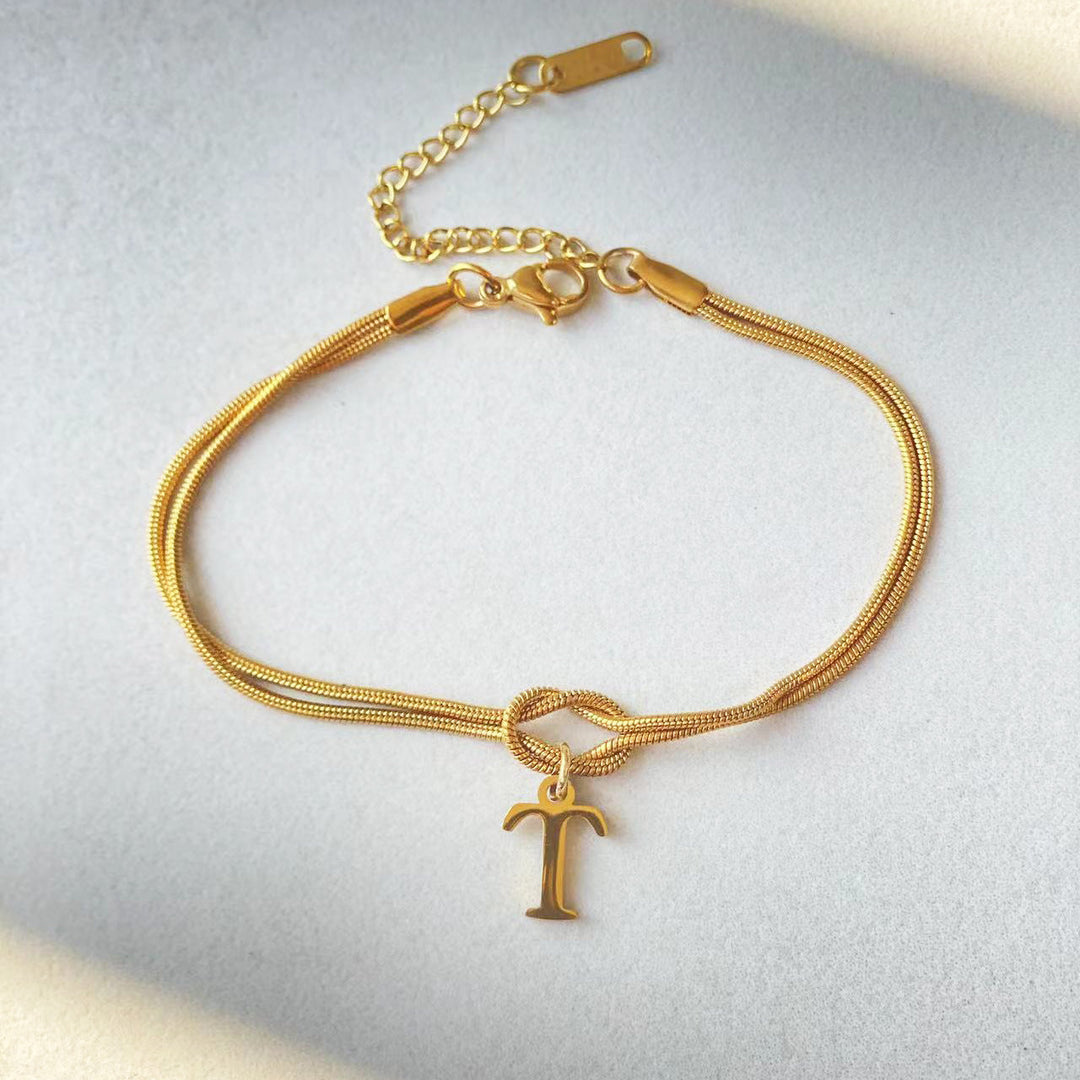 Initial Bracelet