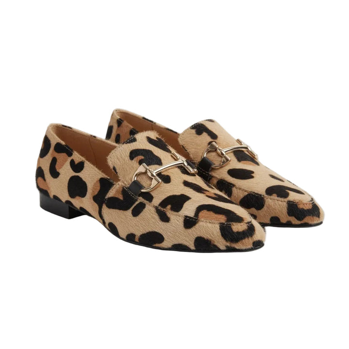 Amara Leopard Loafers