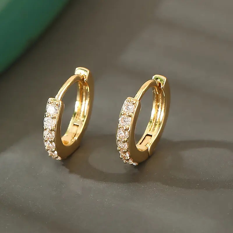 Coastal-Inspired Gold Drop Earrings