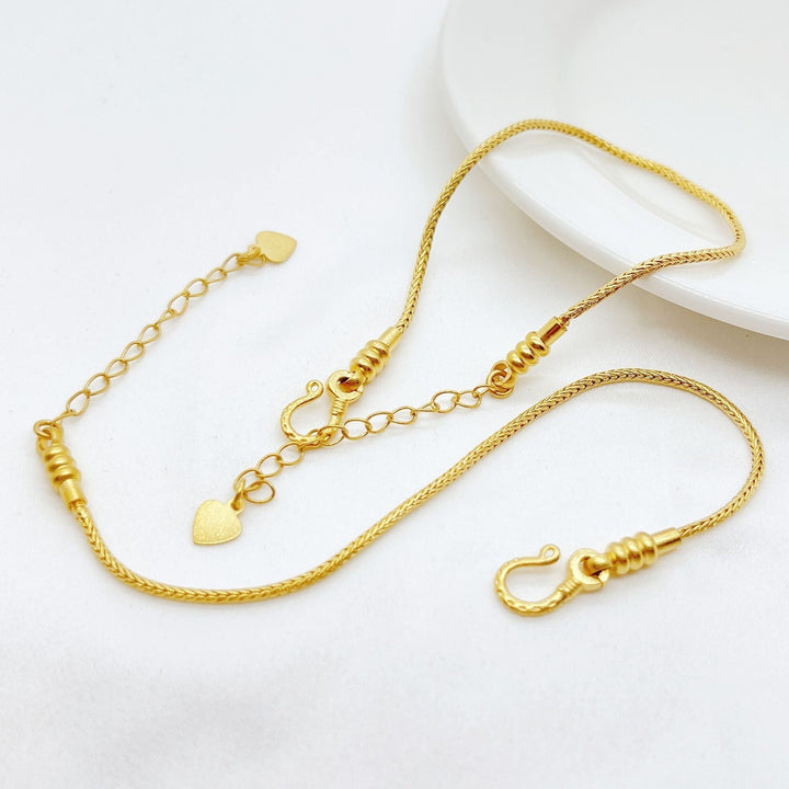 Isabella | Gold Braided Bracelet