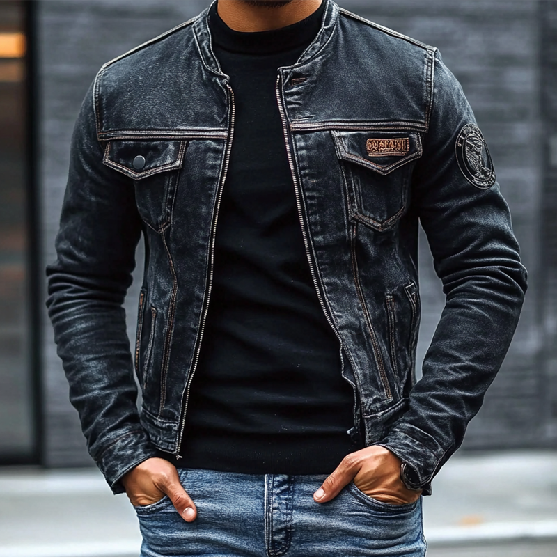 Riley | Slim Fit Denim Jacket