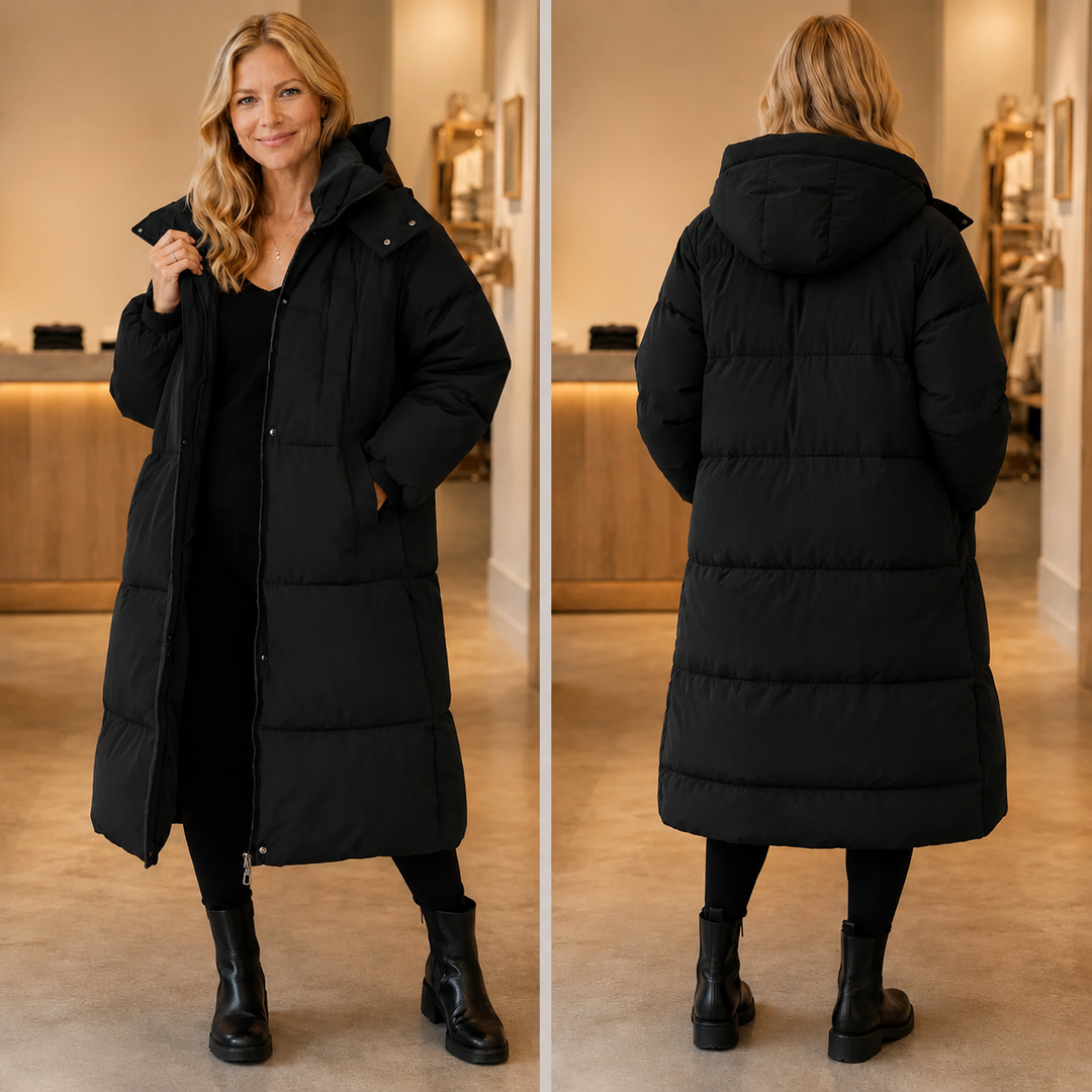 GIGATY™ - Classic Hooded Long Puffer Coat