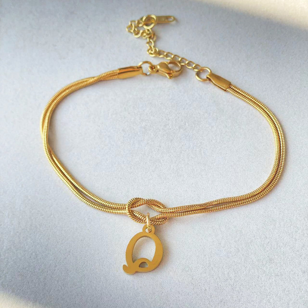 Initial Bracelet