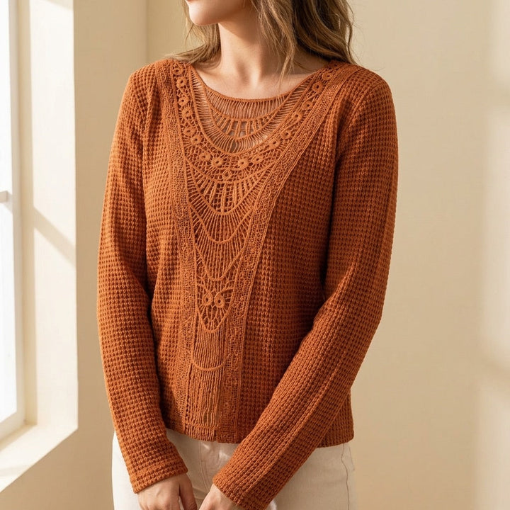 Carolyn | Textured Knit Top
