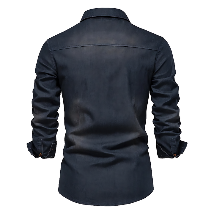 Spencer | Cotton Denim Shirt