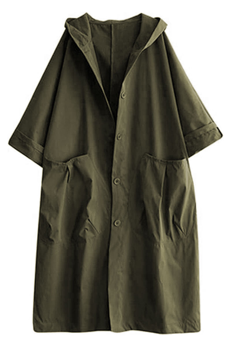 Indigo | Oversized Windbreaker Jacket