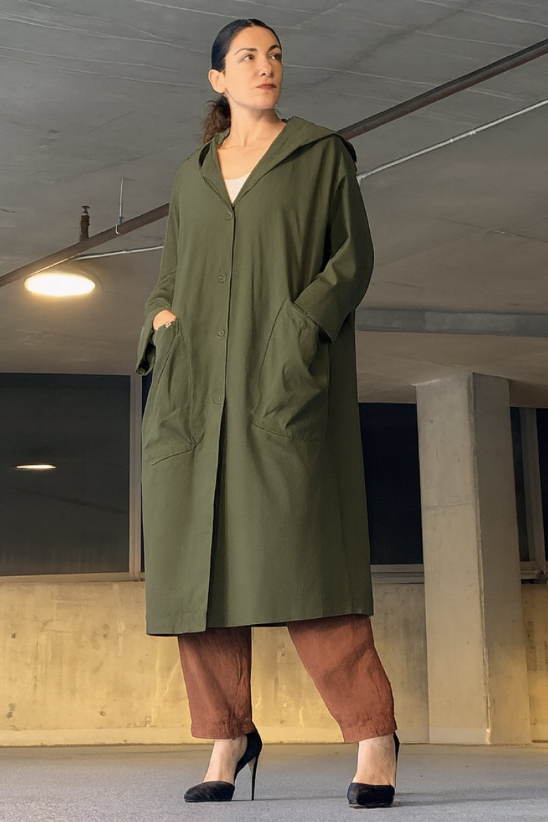 Indigo | Oversized Windbreaker Jacket