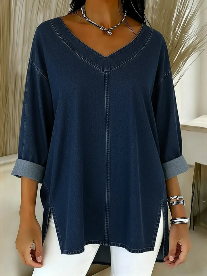 Jenelyn - Timeless Denim Shirt