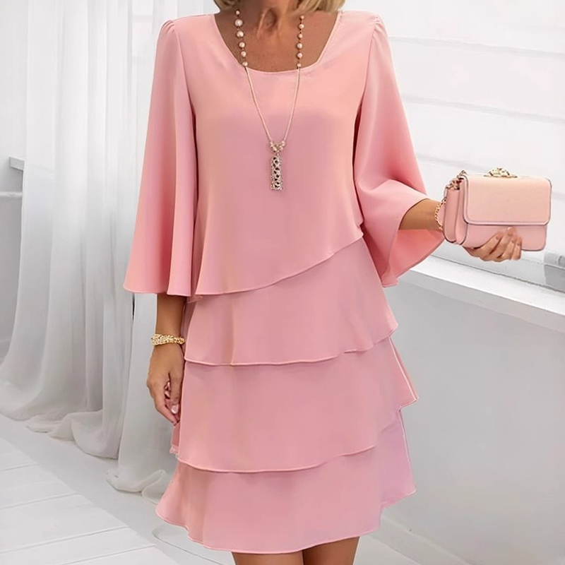 Claire | Square Neck Midi Dress