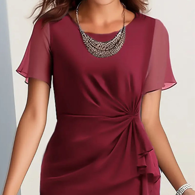 Arletta | Soft Gathered Waist Dress