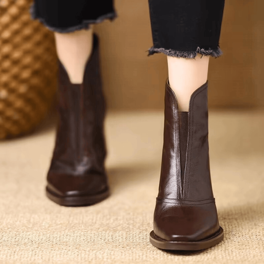 Vera | Leather Ankle Boots