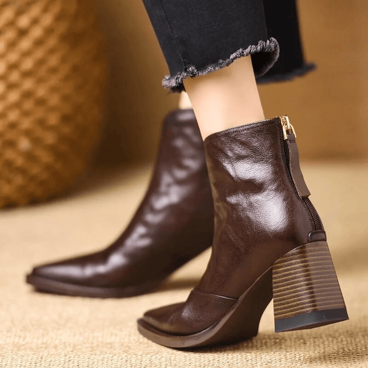 Vera | Leather Ankle Boots