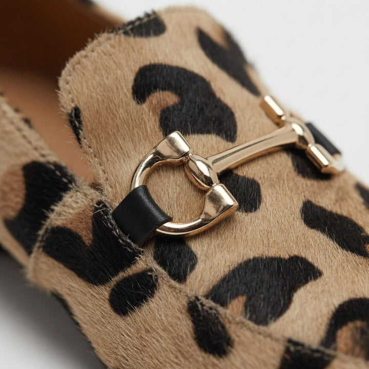 Amara Leopard Loafers